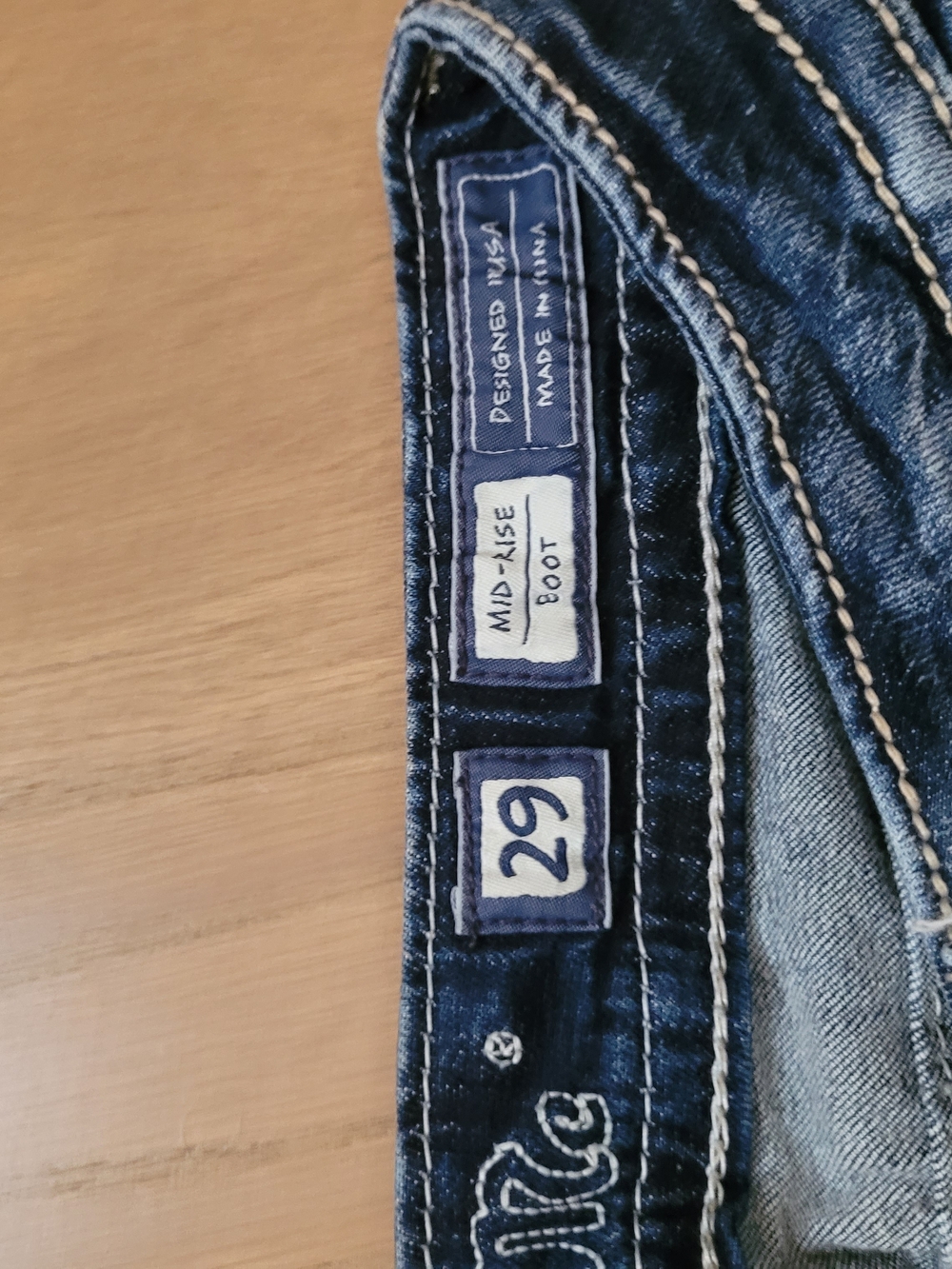 Miss Me Mid-Rise Boot Cut Jeans - Picture 3 of 4